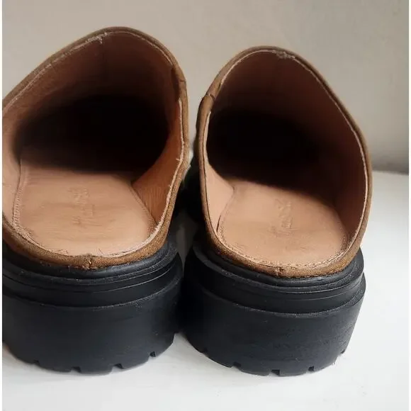 MADEWELL The Bradley Lugsole Mule in Nubock size 6 - Picture 8 of 11